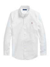 RALPH LAUREN Custom Fit Oxford Shirt White