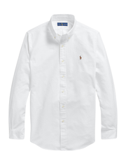 RALPH LAUREN Custom Fit Oxford Shirt White