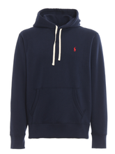 RALPH LAUREN RL Fleece Hoodie Cruise Navy