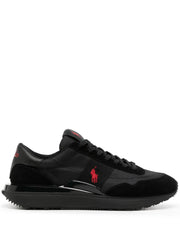 RALPH LAUREN Train 89 Panelled Trainers Triple Black