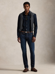RALPH LAUREN Featherweight Mesh Shirt Aviator Navy