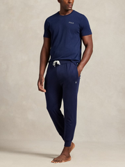 RALPH LAUREN Cotton Jersey Sleep Joggers Cruise Navy