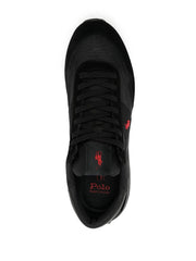 RALPH LAUREN Train 89 Panelled Trainers Triple Black