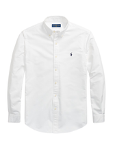 RALPH LAUREN Custom Fit Garment-Dyed Oxford Shirt White