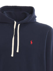 RALPH LAUREN RL Fleece Hoodie Cruise Navy