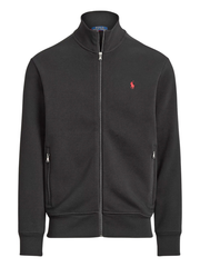 RALPH LAUREN Double-Knit Track Jacket Polo Black