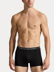 RALPH LAUREN Classic Stretch Cotton Trunk 5-Pack Black