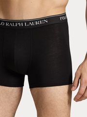 RALPH LAUREN Classic Stretch Cotton Trunk 5-Pack Black